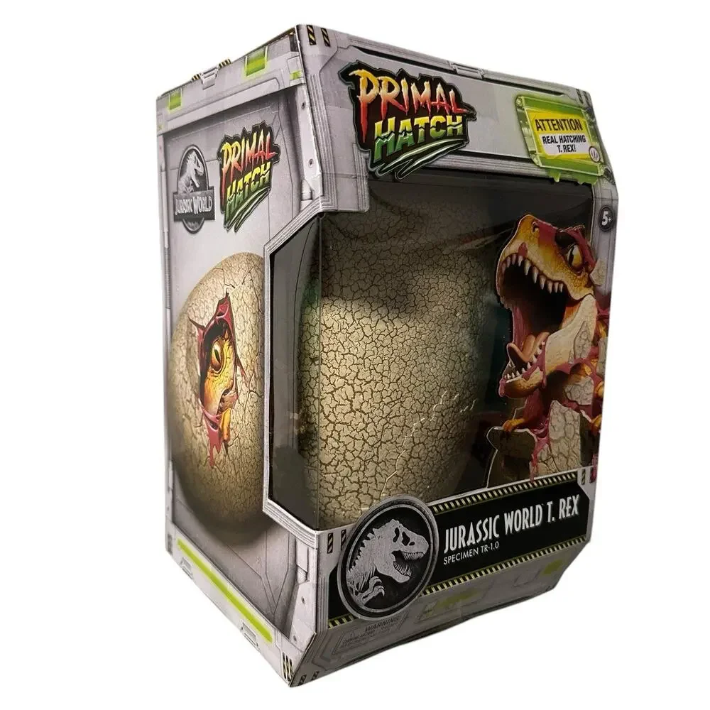Jurassic World Primal Hatch T-Rex Specimen Interactive Hatching Dinosaur Toy New